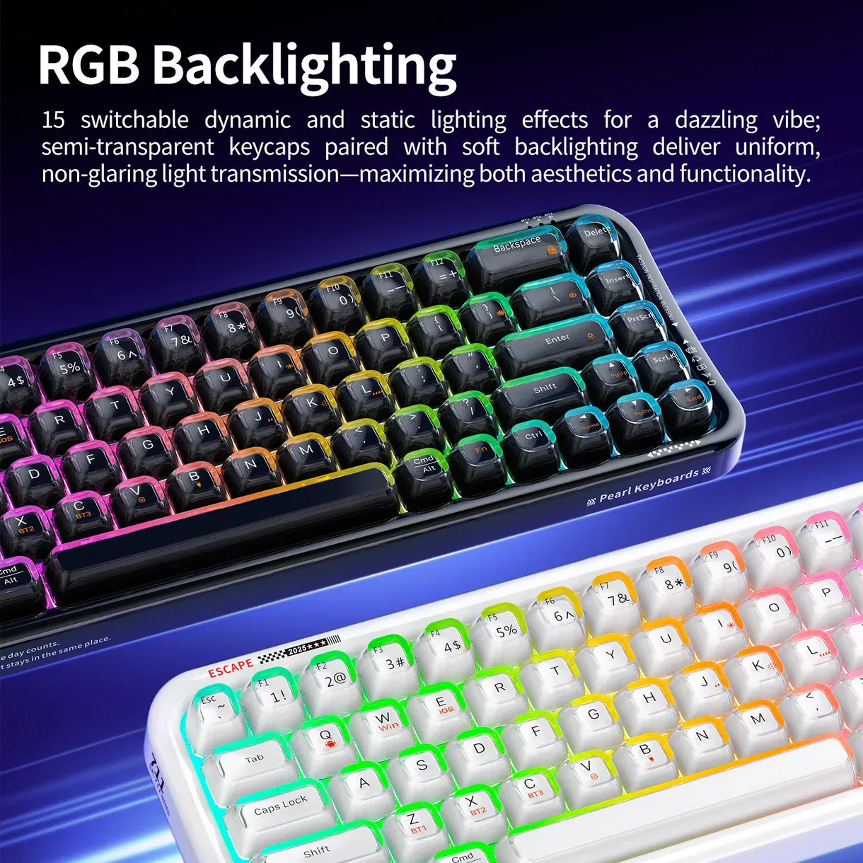 Bàn phím giả cơ Tri-Mode MOFII PEARL